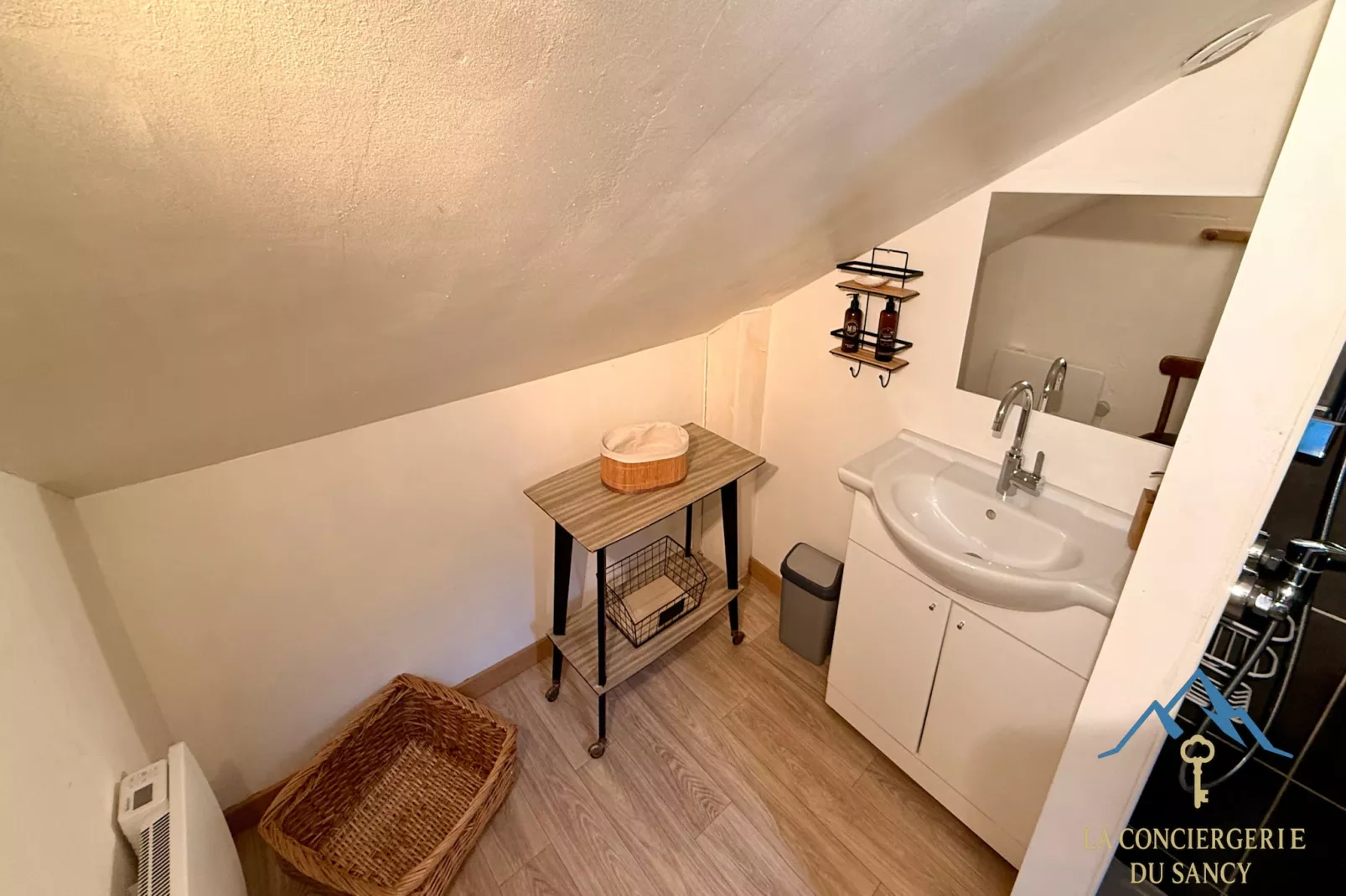 La Maison du Trappeur Le Mont Dore-Badkamer