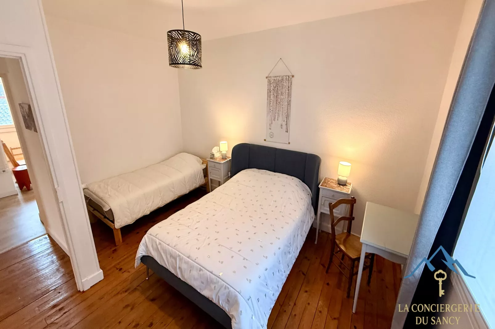 Le Mont Dole Duplex 11 pers - Slaapkamer
