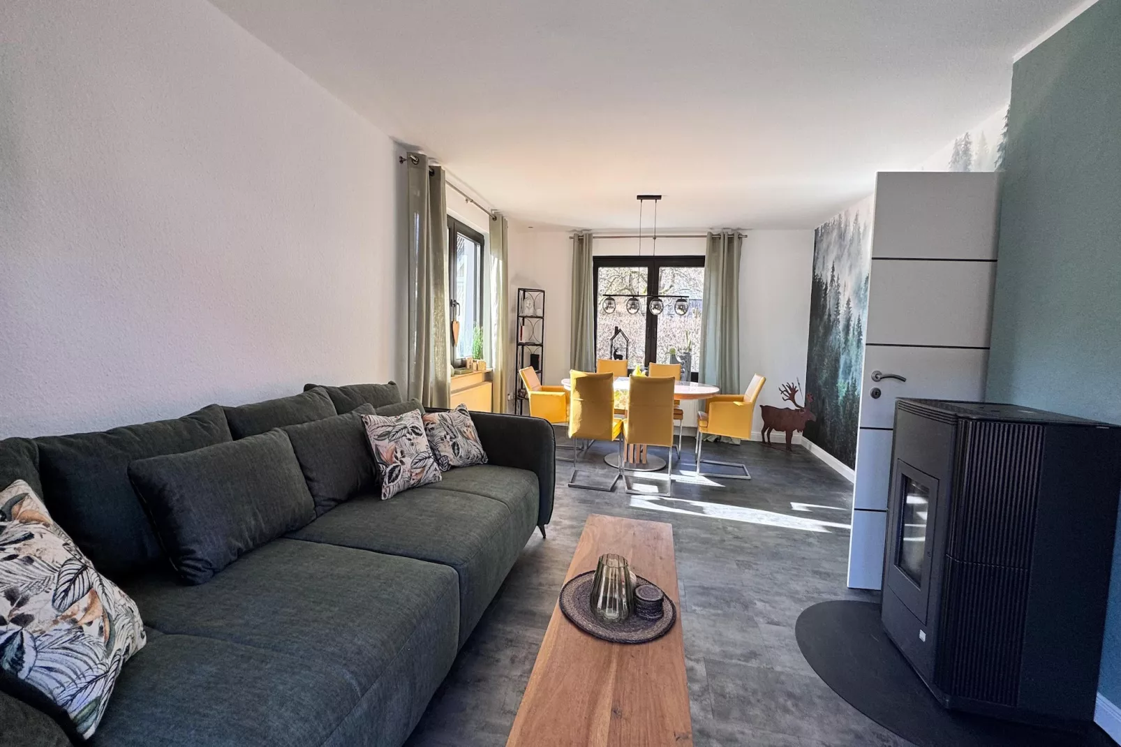 Friedas Ferienhaus Olsberg-Woonkamer