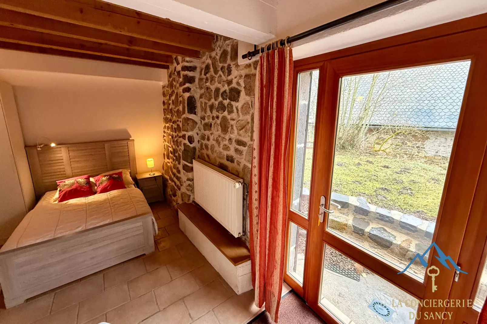 La Grange BOREL 12 pers Murat Le Quaire - Slaapkamer