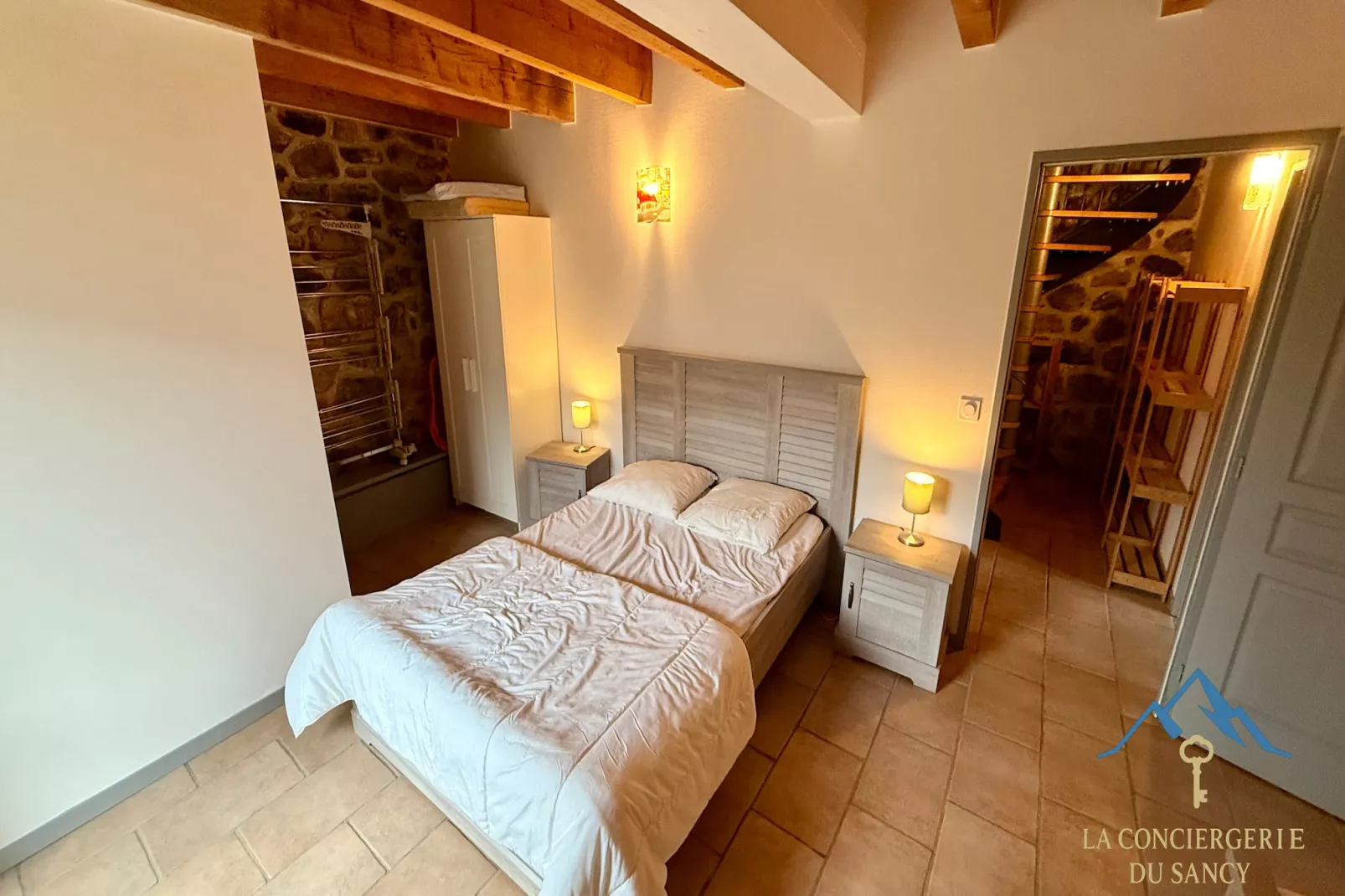 La Grange BOREL 12 pers Murat Le Quaire - Slaapkamer