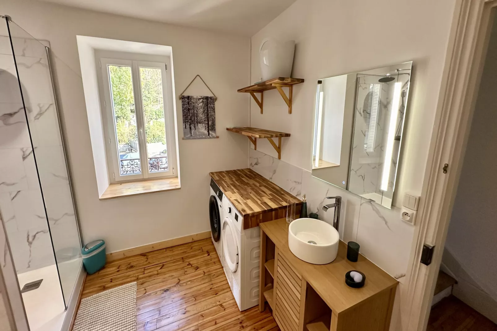 La Fougère 10 pers Le Mont Dore - Badkamer