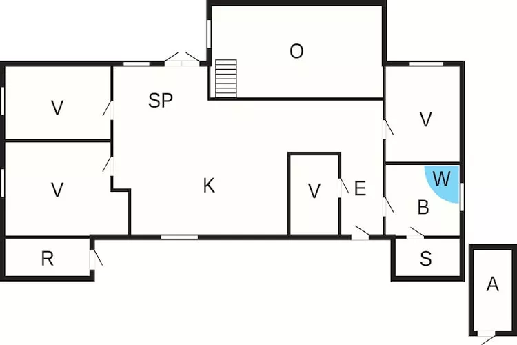 8 persoons vakantie huis in Saltum-By Traum - Plattegrond