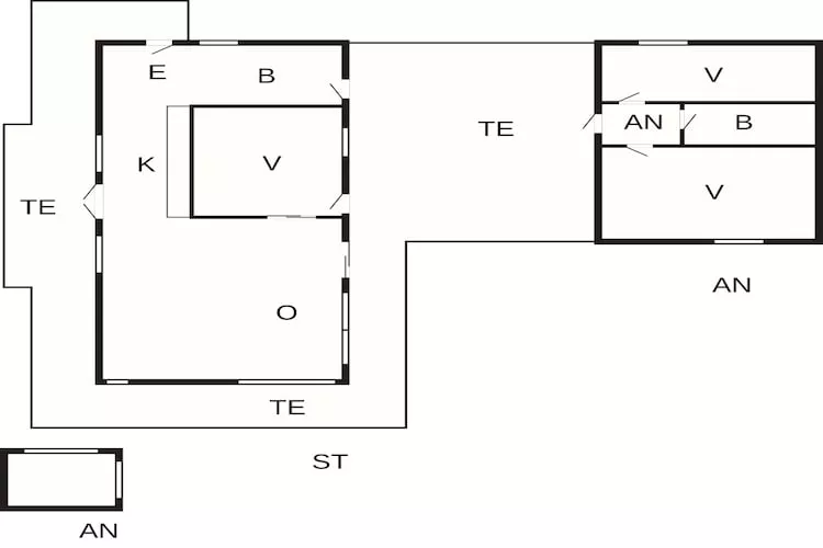 4 sterren vakantie huis in Ålbæk-Plattegrond