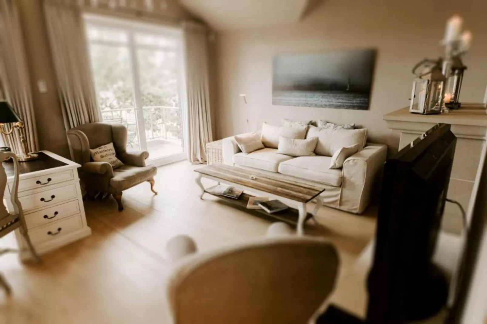 Penthouse Suite 7 adults-Woonkamer