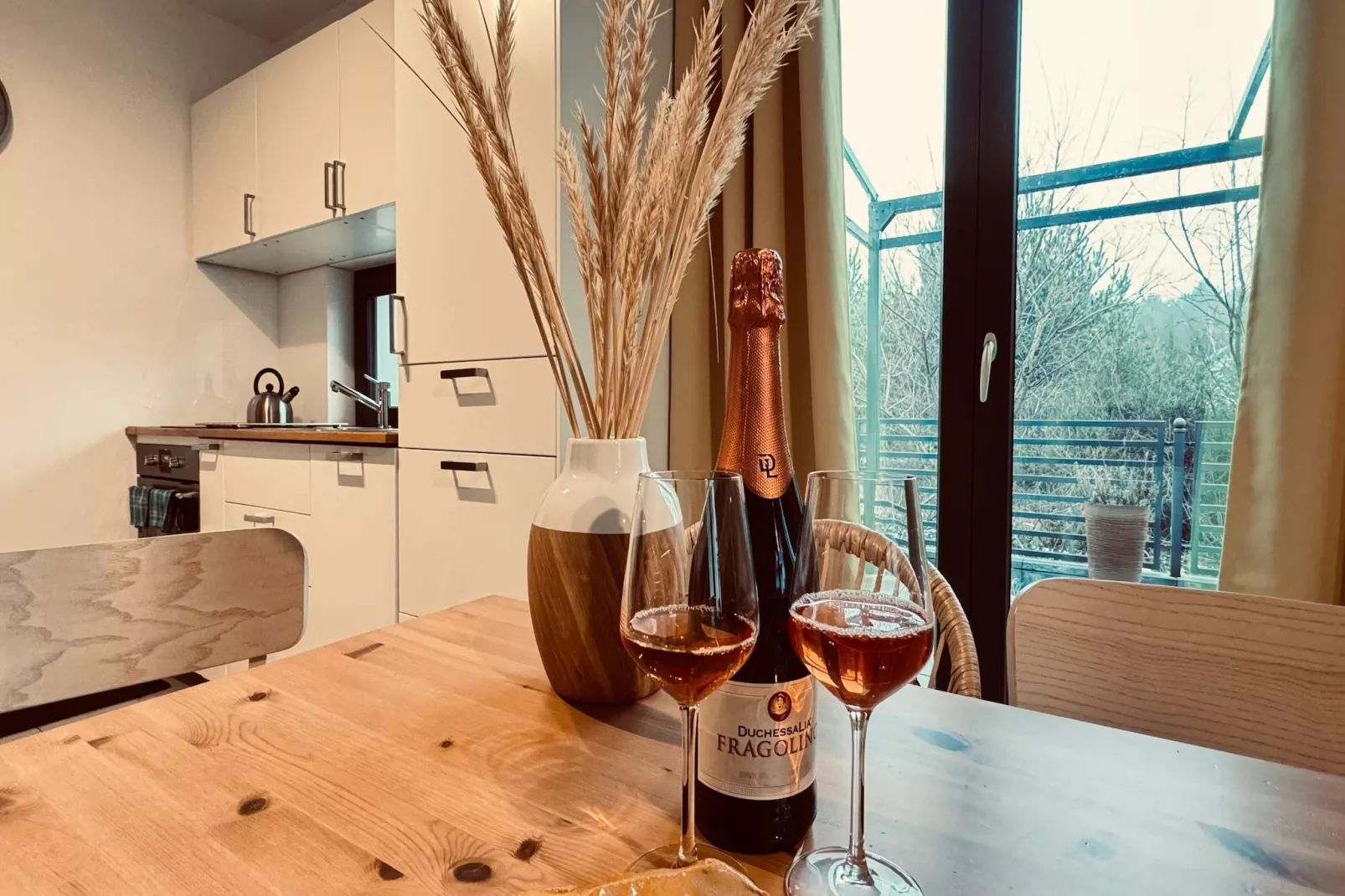 Dom wakacyjny Wilcza 12a dla 6 osób-Woonkamer