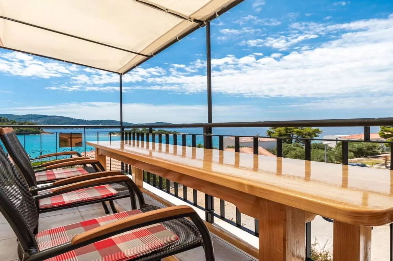 Apartments Fran-Two Bedroom Apartment with Balcony and Sea View ( Fran 2 )