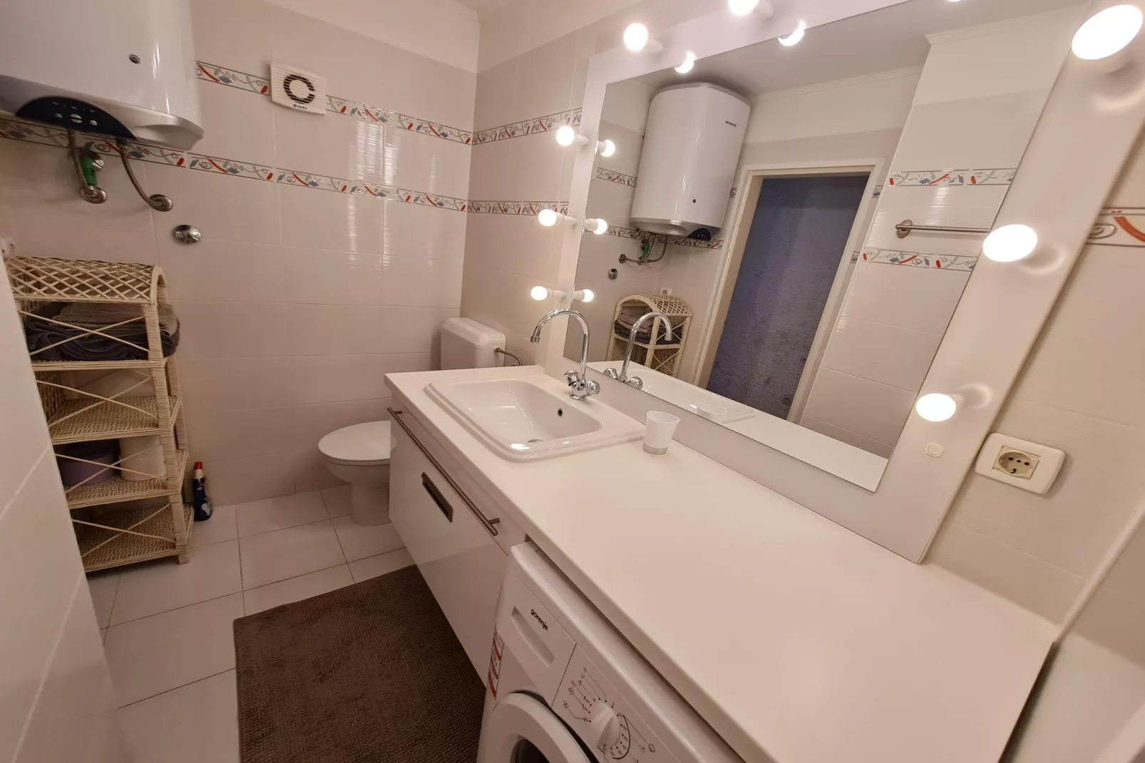 Apartment Erna in Porec, Istria - Badkamer