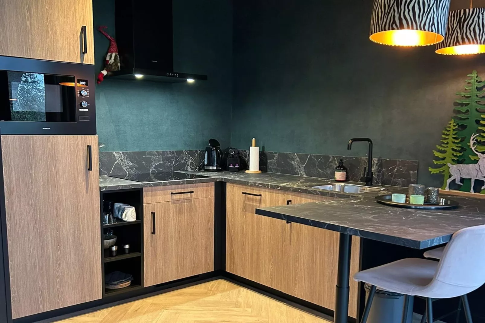 Wellnesslodge Merel 2p-Keuken