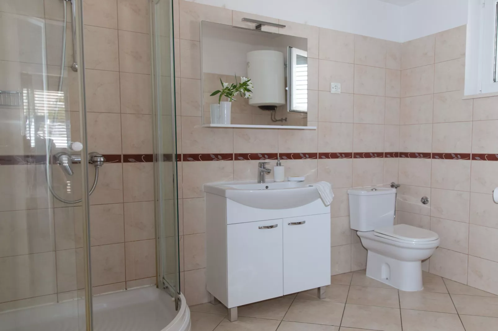 Apartments Bonavista - Superior Two Bedroom Apartment with Balcony and Sea View (A1) - Badkamer