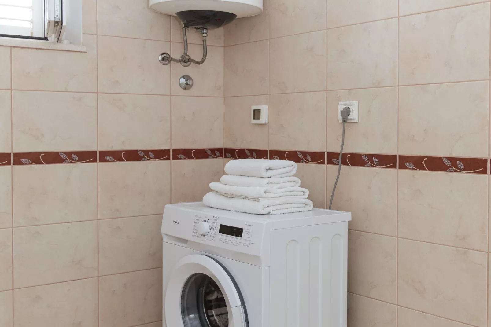 Apartments Bonavista - Superior Two Bedroom Apartment with Balcony and Sea View (A1) - Badkamer