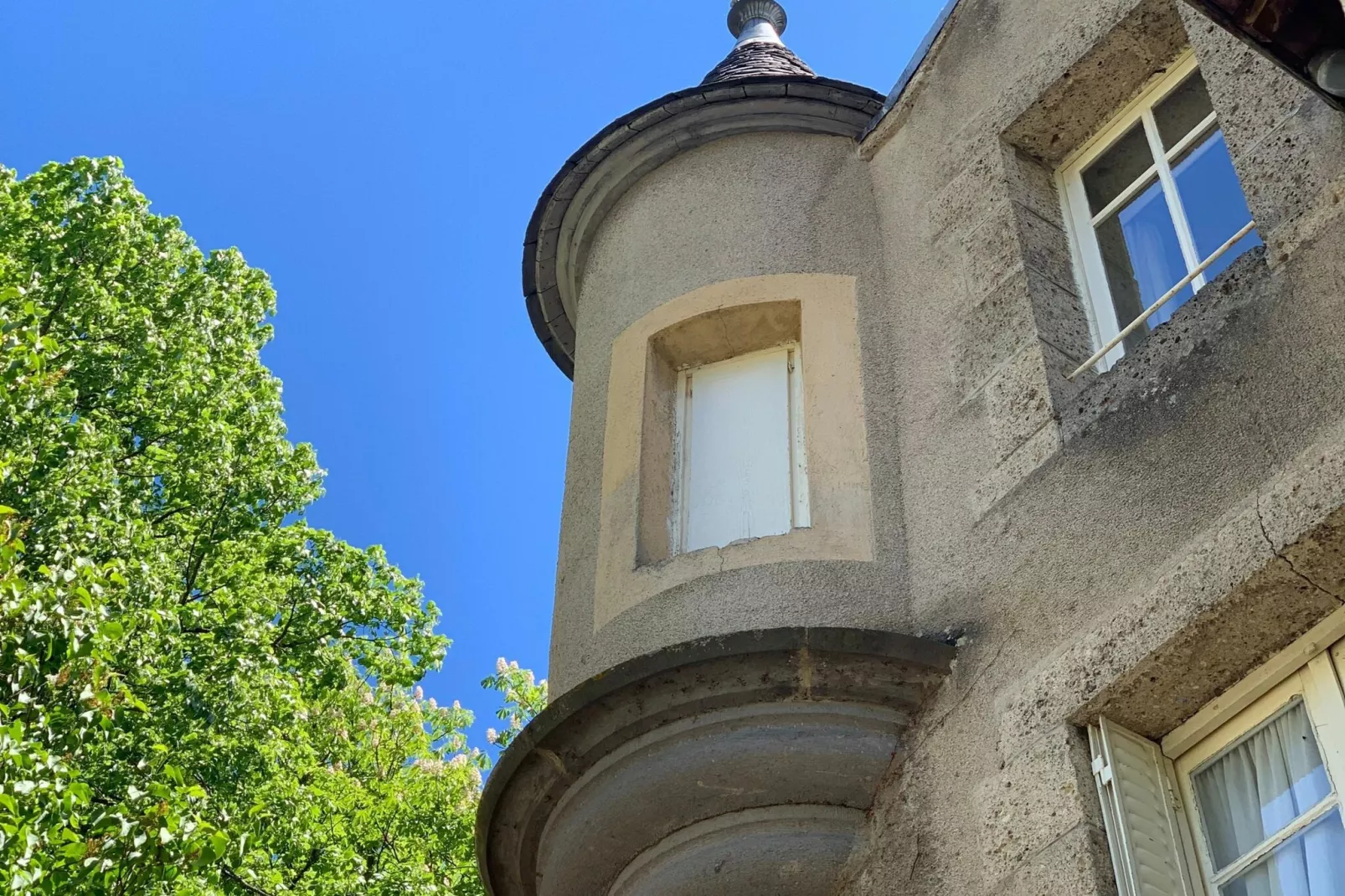 Gîte romantique-Buitenkant zomer