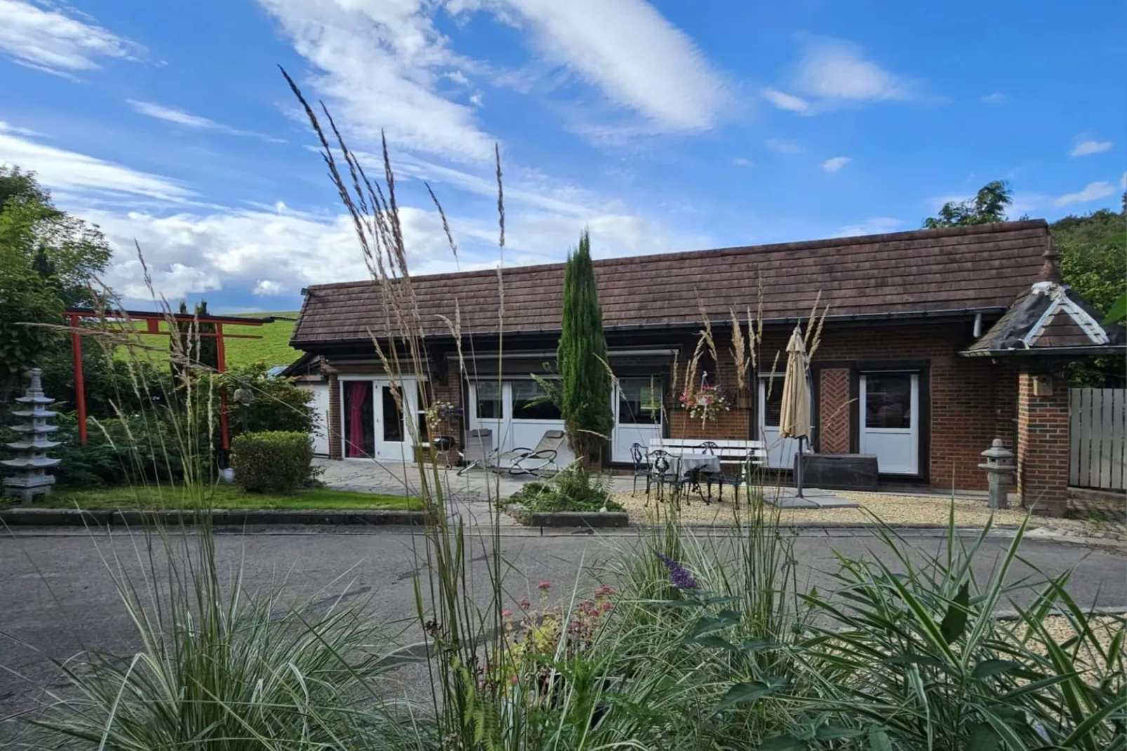 La Fermette du trône - Buitenkant zomer