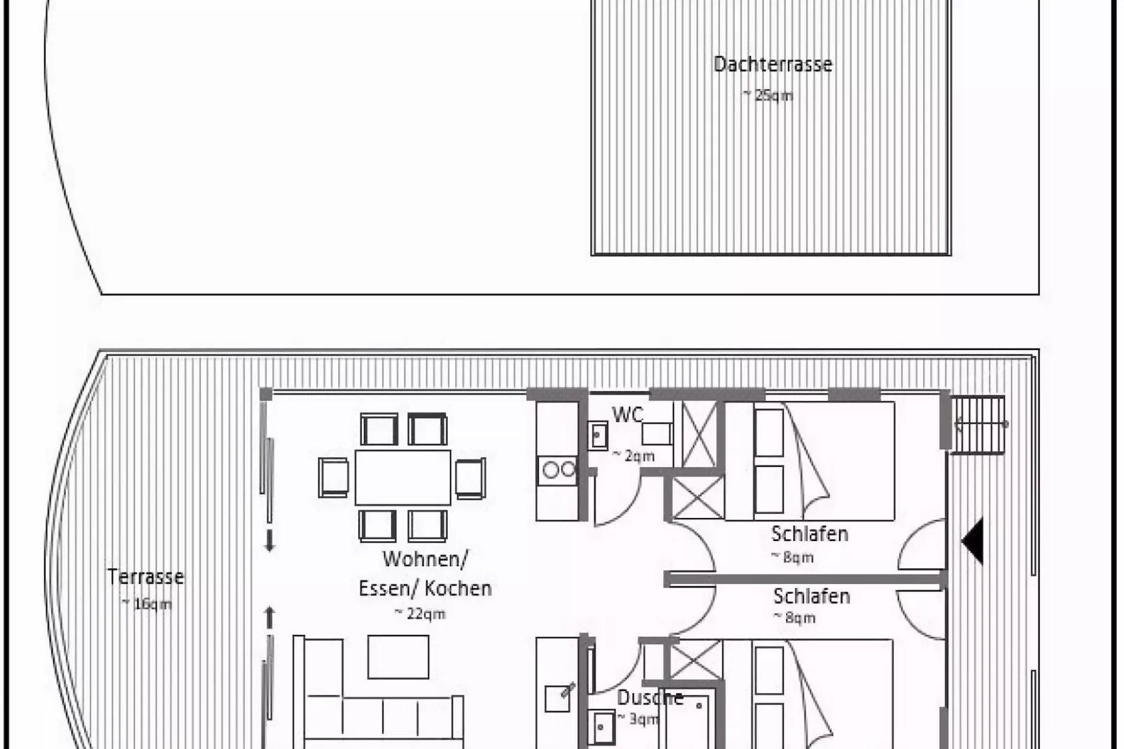 Hausboot Family & Friends mit Hund LP 8 / 4 Personen - Sfeer