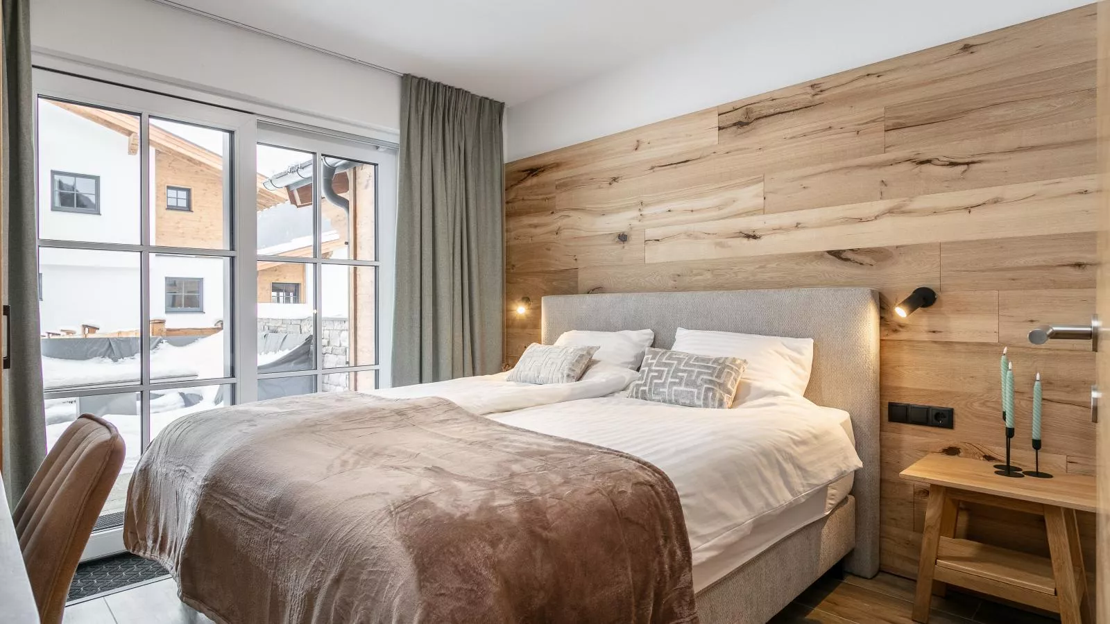 Tauernlodge Eben D3 Large-Slaapkamer