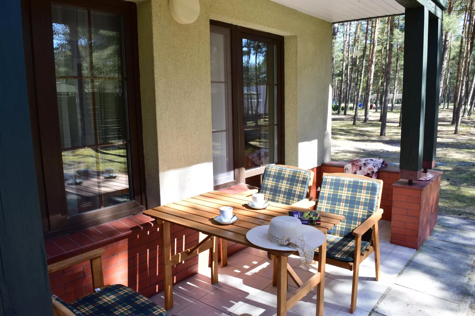 Piętrzowe domy wakacyjne w Rowach dla max 4 osób-Terrasbalkon