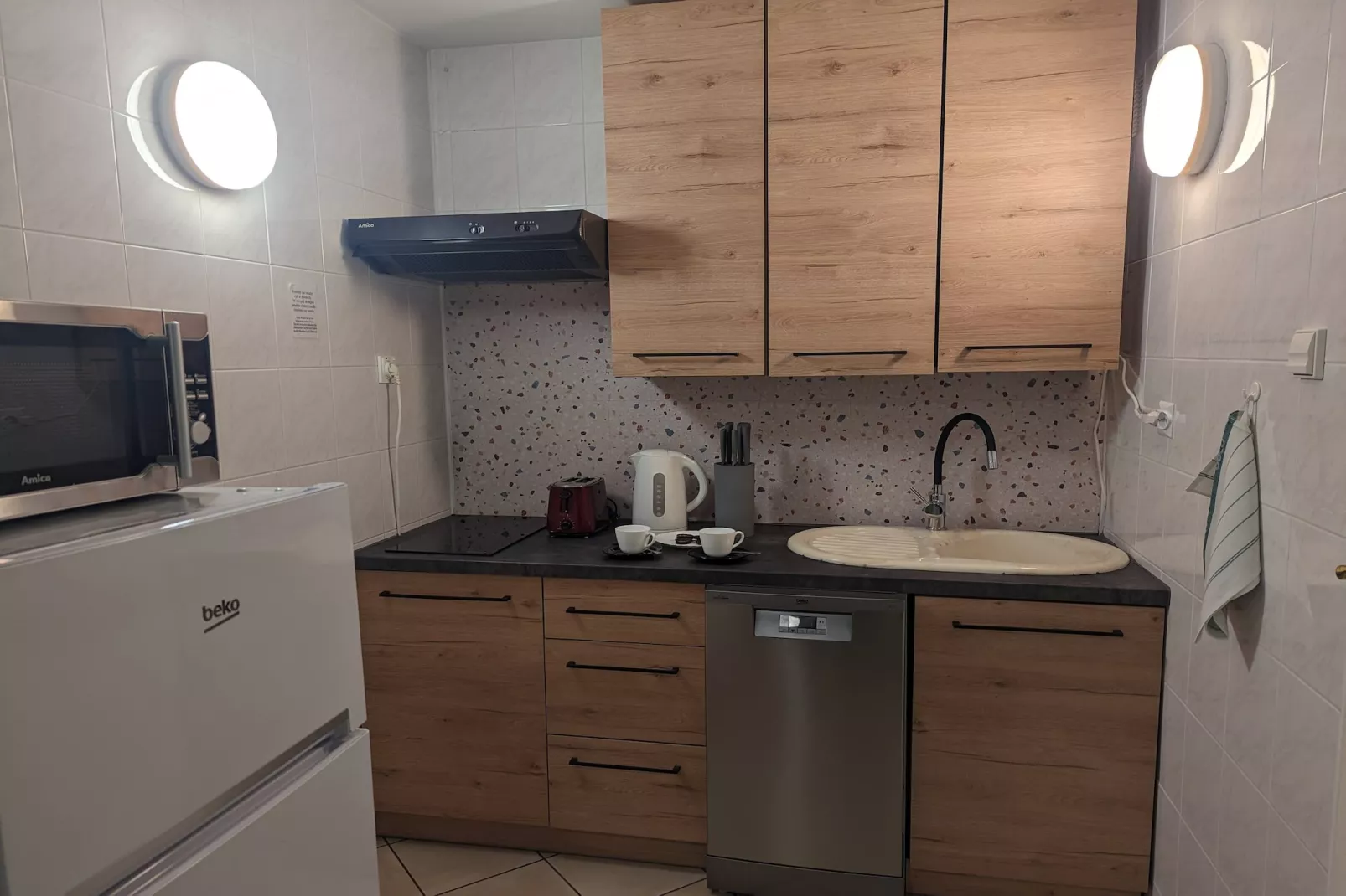 Piętrzowe domy wakacyjne w Rowach dla max 5 osób-Keuken