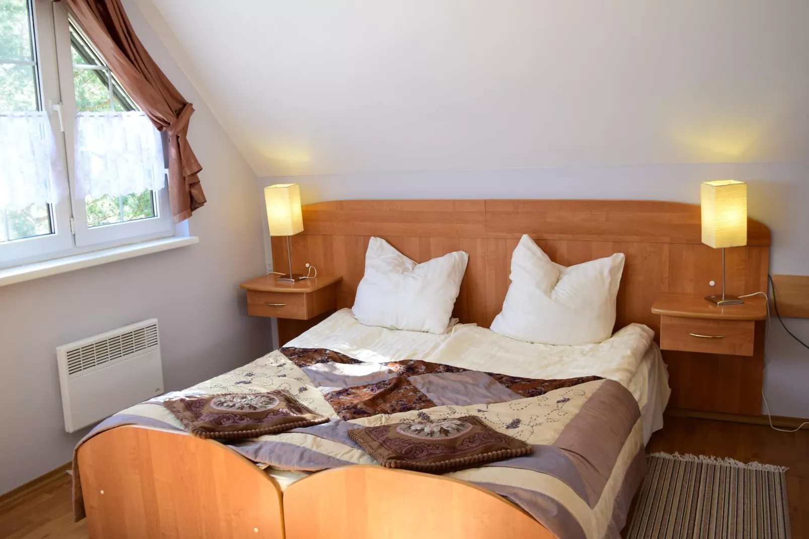 Piętrzowe domy wakacyjne w Rowach dla max 5 osób-Slaapkamer