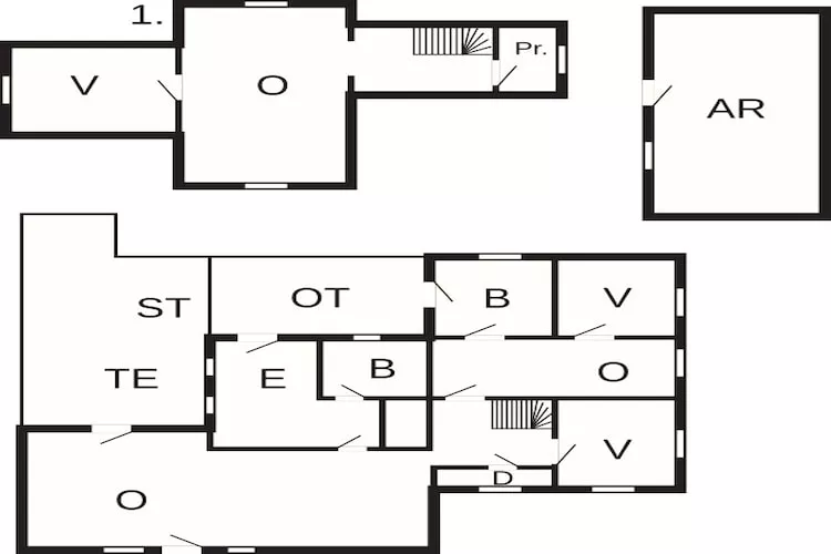 6 persoons vakantie huis in Blåvand-By Traum - Plattegrond