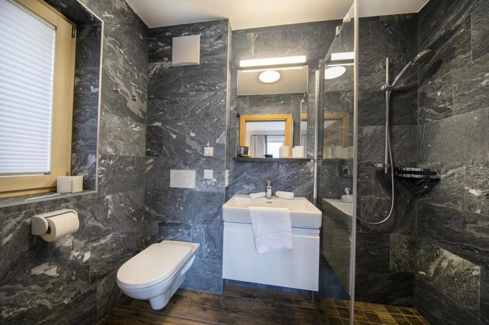 Nationalpark Chalet Schwarzes Hörndl - Badkamer