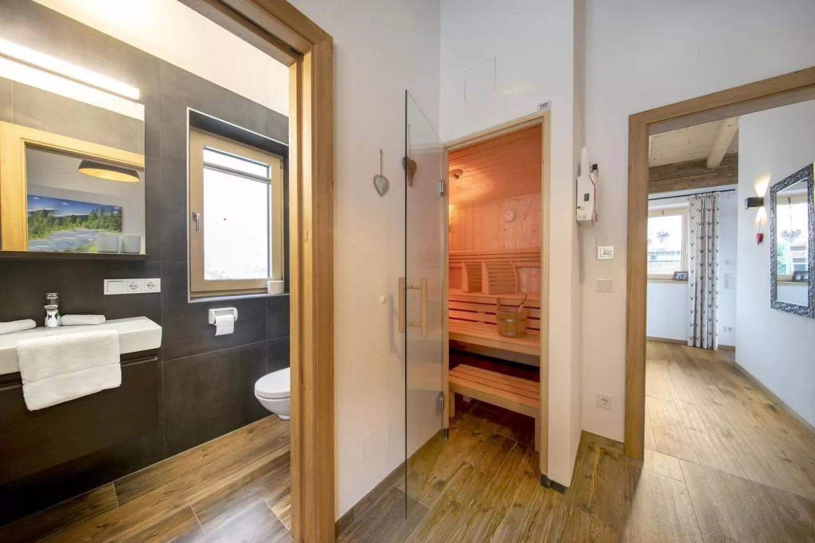 Nationalpark Chalet Schwarzes Hörndl - Badkamer