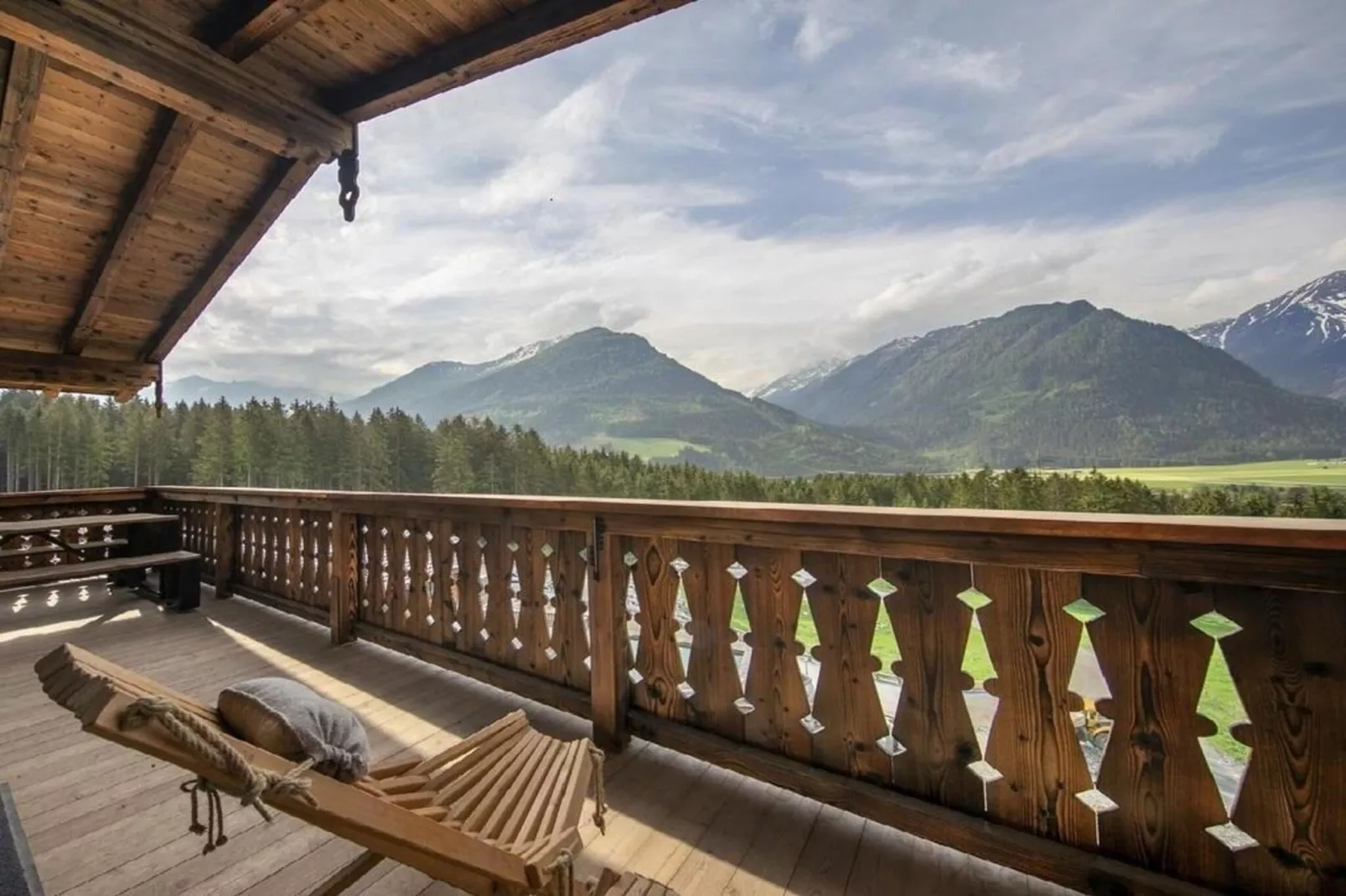 Nationalpark Chalet Dreiherrenspitze - Terrasbalkon
