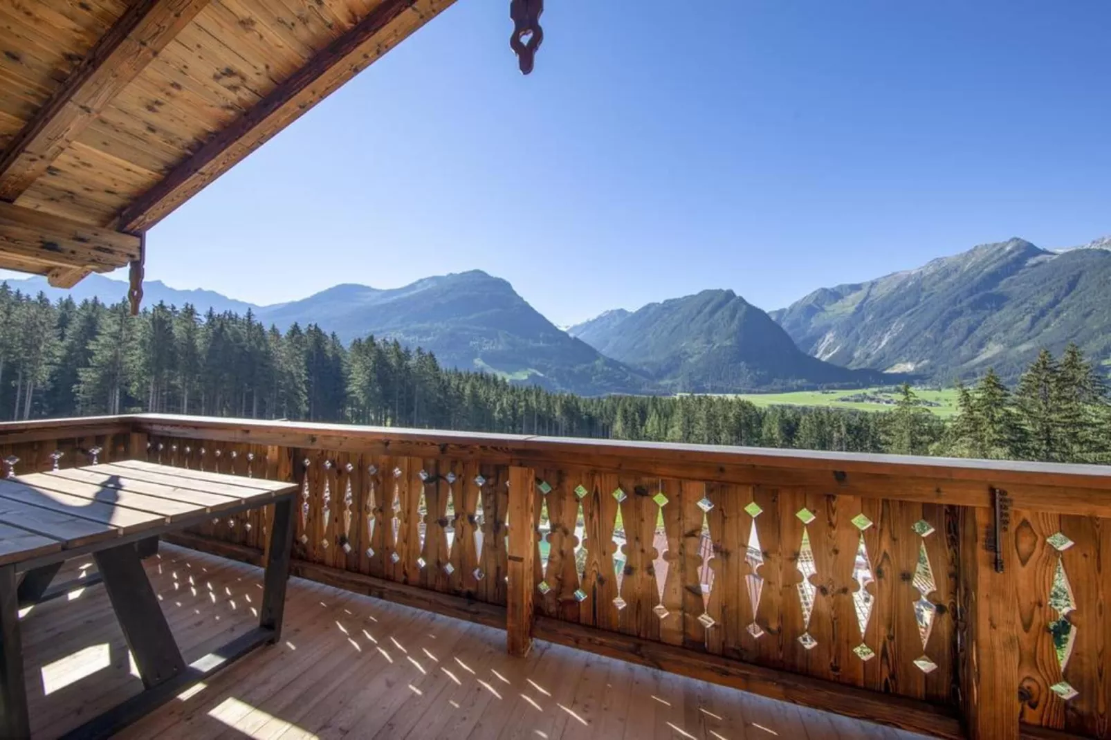 Nationalpark Chalet Dreiherrenspitze - Terrasbalkon