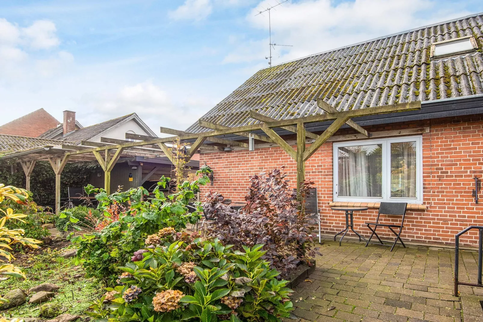 12 Personen vakantie huis in Bording - Uitzicht