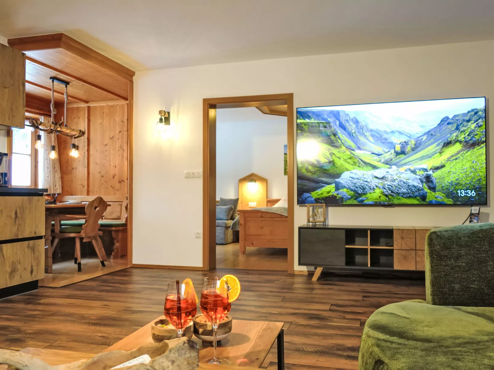 Große Wohnung in Berchtesgaden mit Terrasse - Binnen