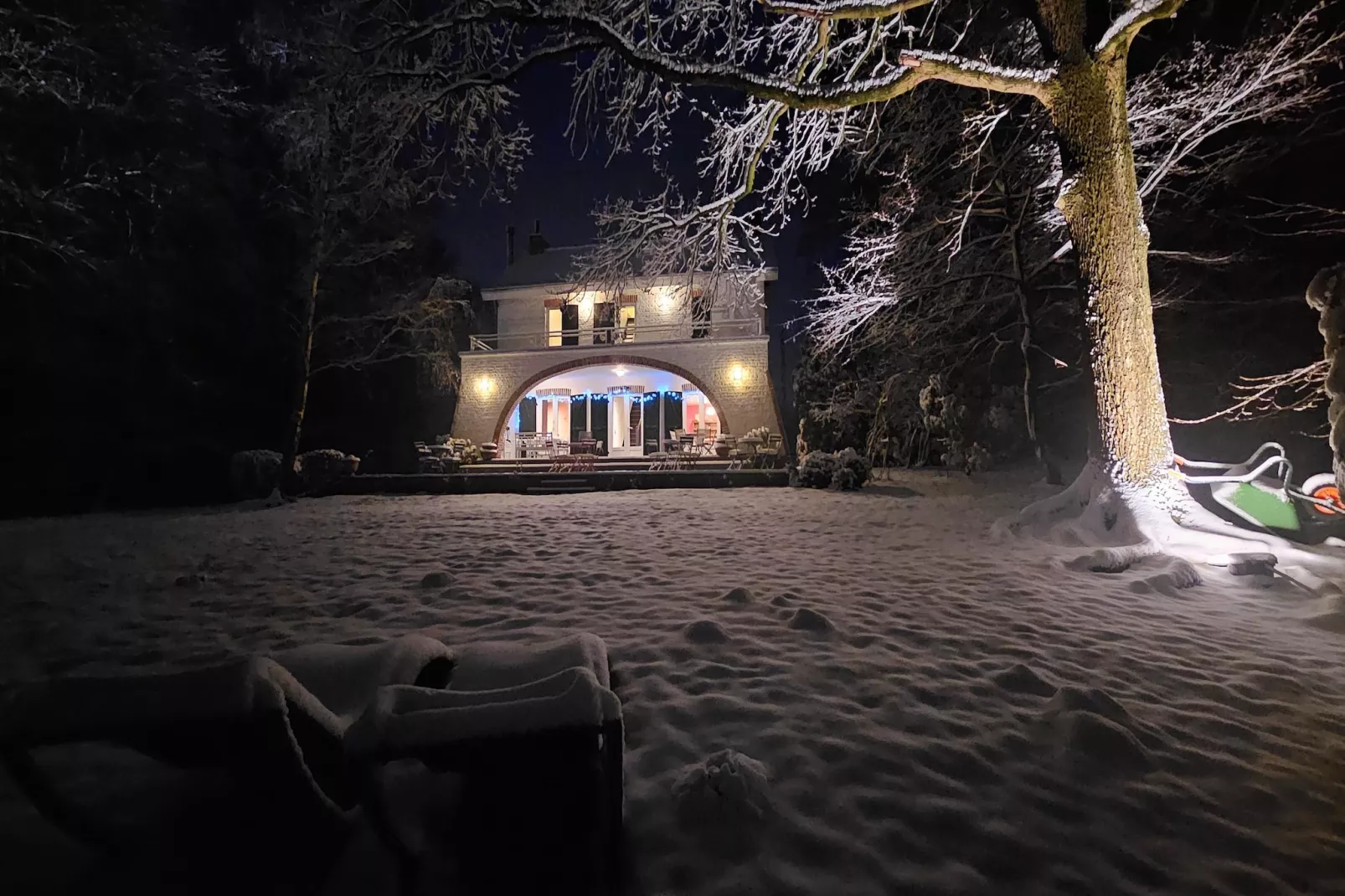 Au Lit de la Canelle - Exterieur winter