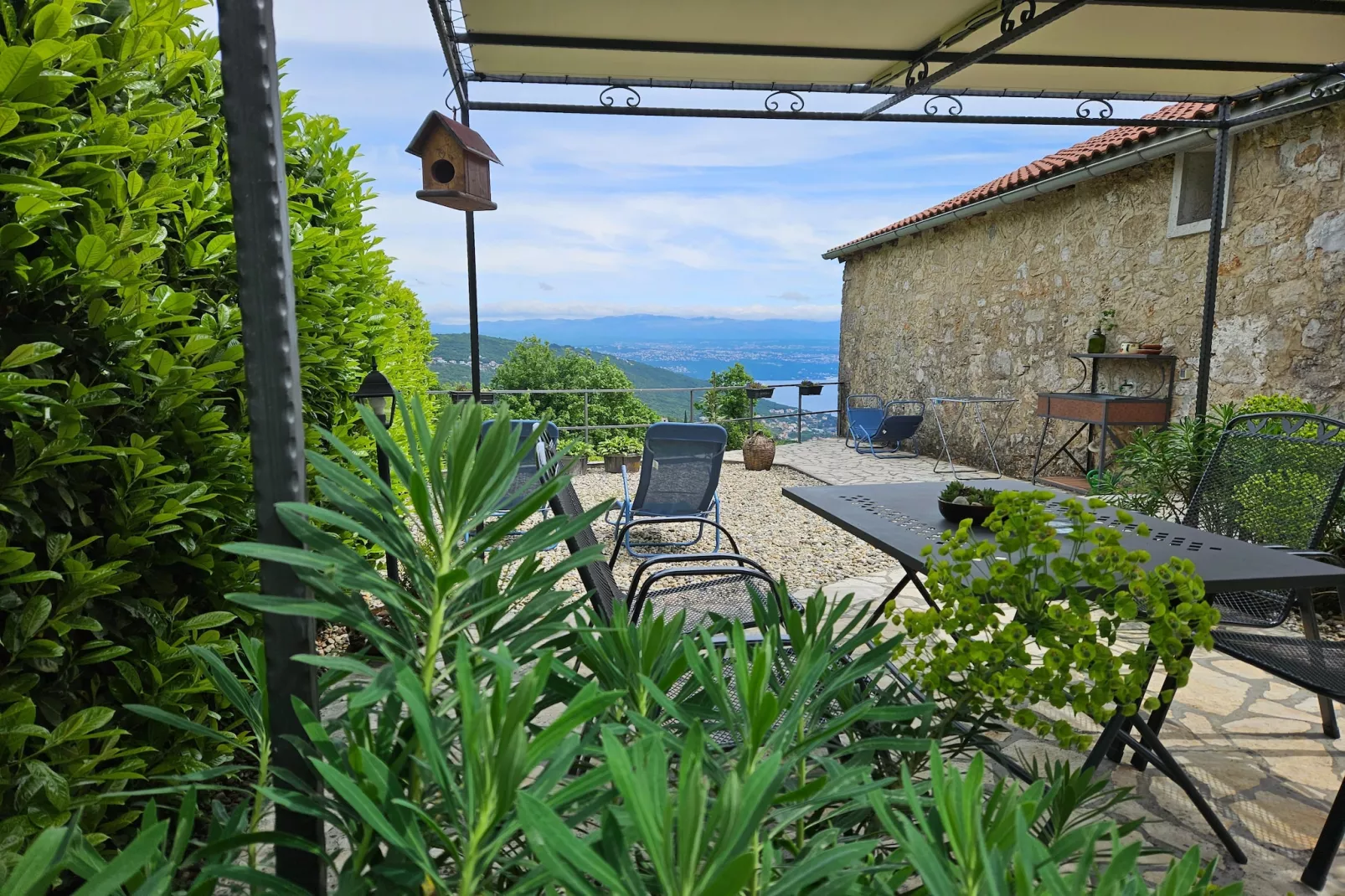 Holiday home Iva - Lovran Dobrec - ca 80 qm für 4 Pers - Terrasbalkon
