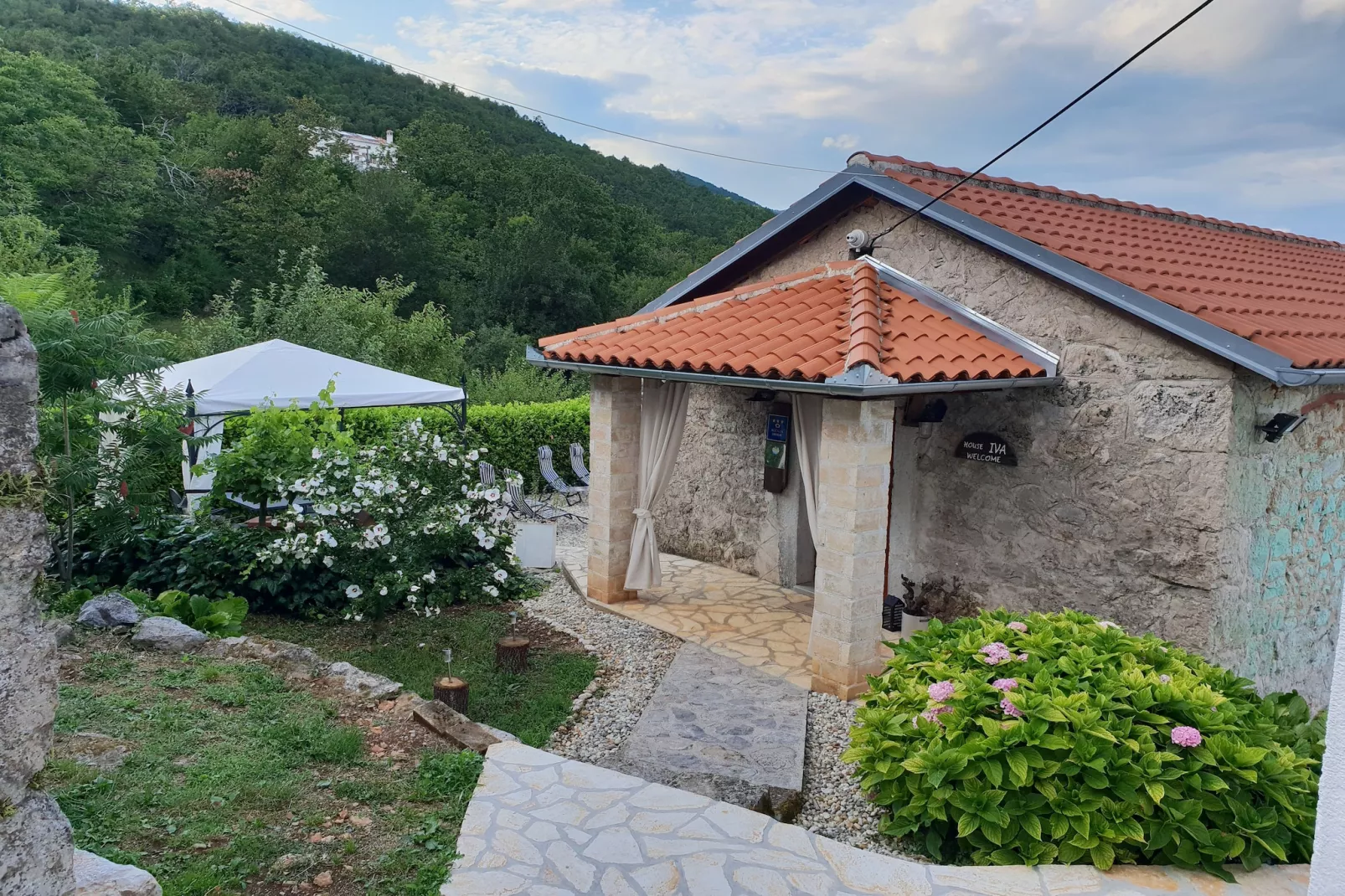 Holiday home Iva - Lovran Dobrec - ca 80 qm für 4 Pers - Buitenlucht