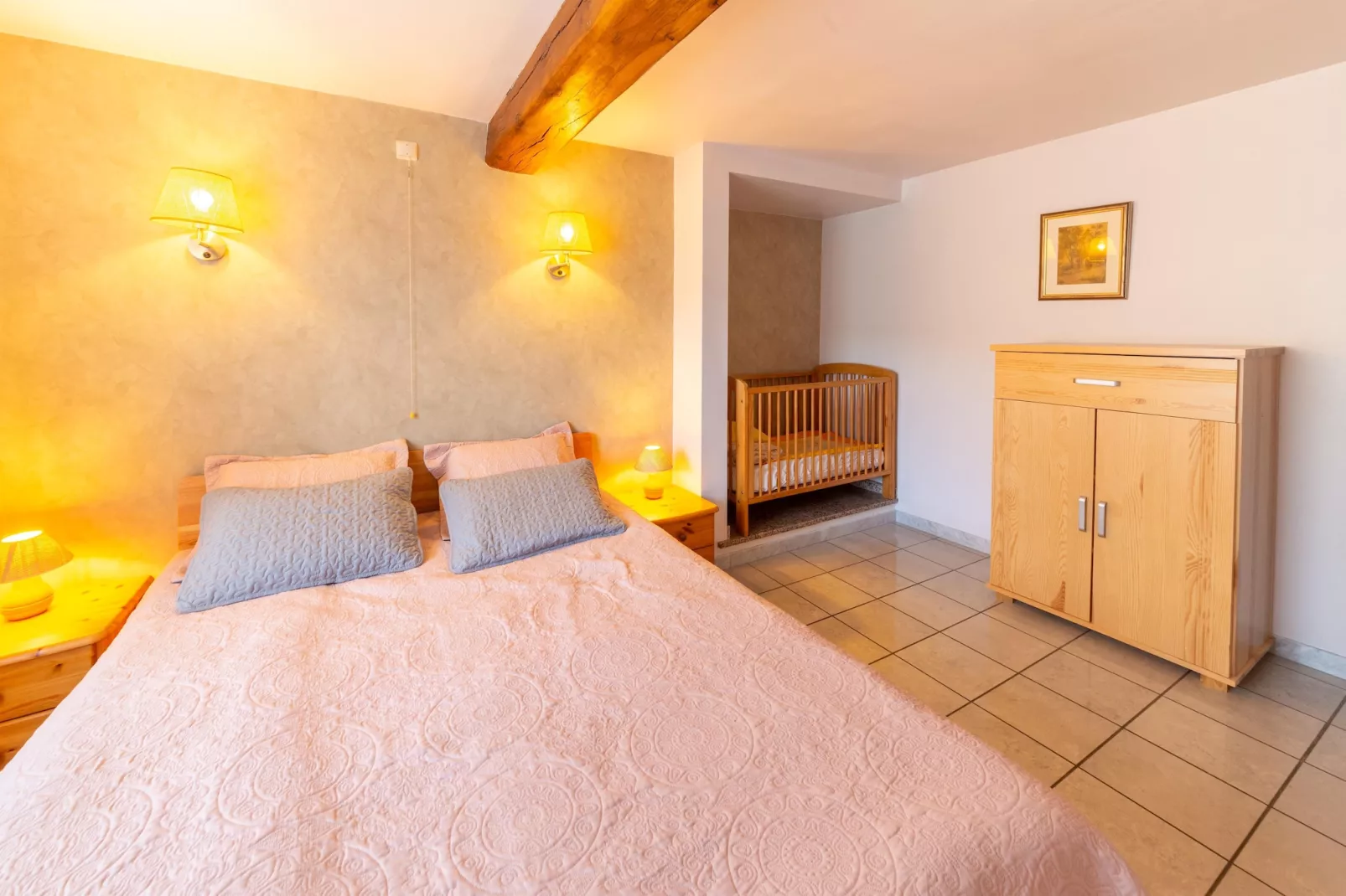 Les Charmes - Slaapkamer