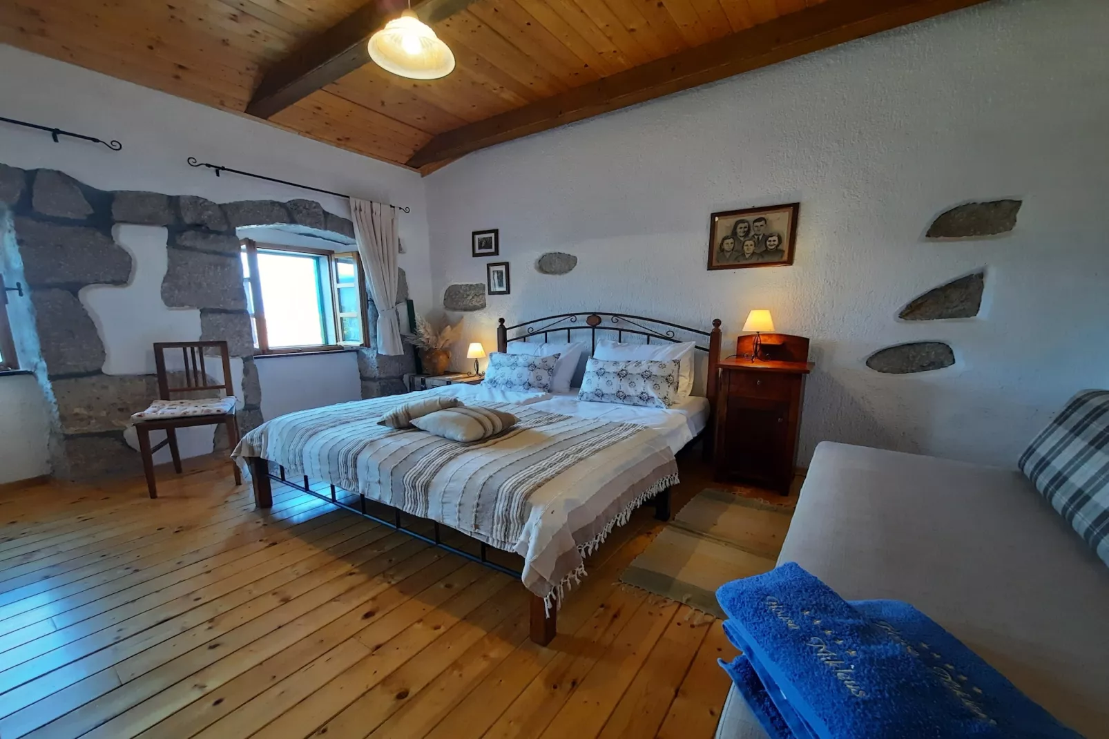 Holiday home Mikleus in Lovrec - Dobrec - ca 113 qm für 4 Erw 2 Kinder max 11 J - Slaapkamer