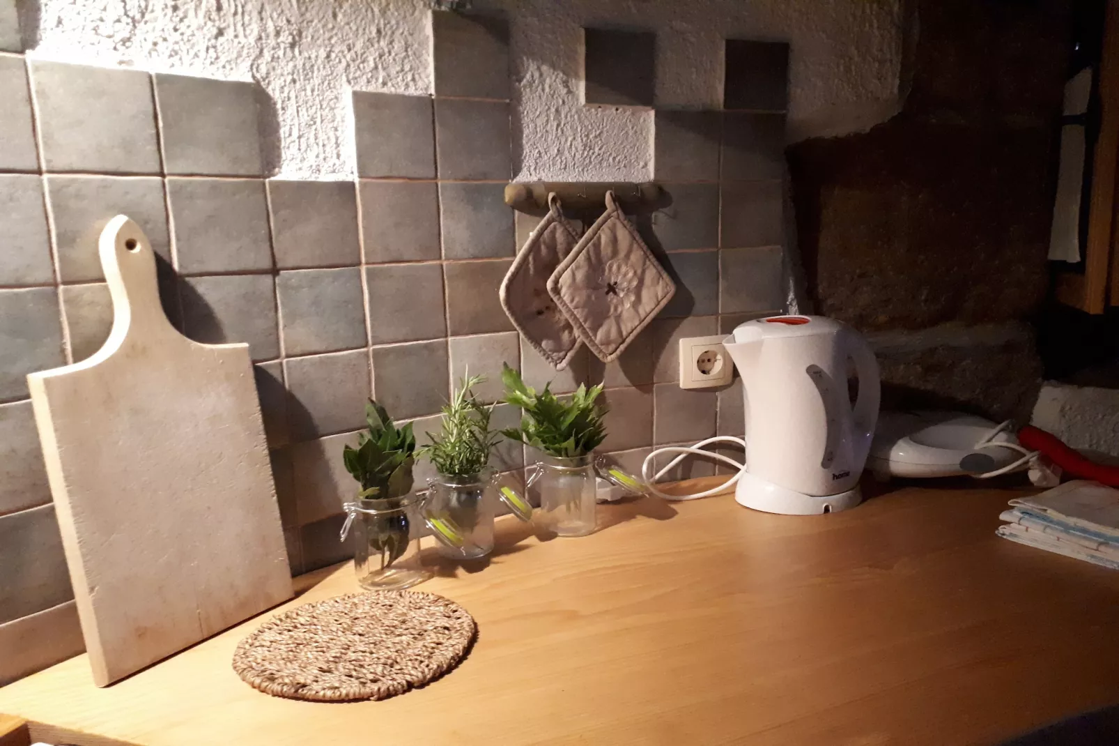 Holiday home Mikleus in Lovrec - Dobrec - ca 113 qm für 4 Erw 2 Kinder max 11 J - Keuken