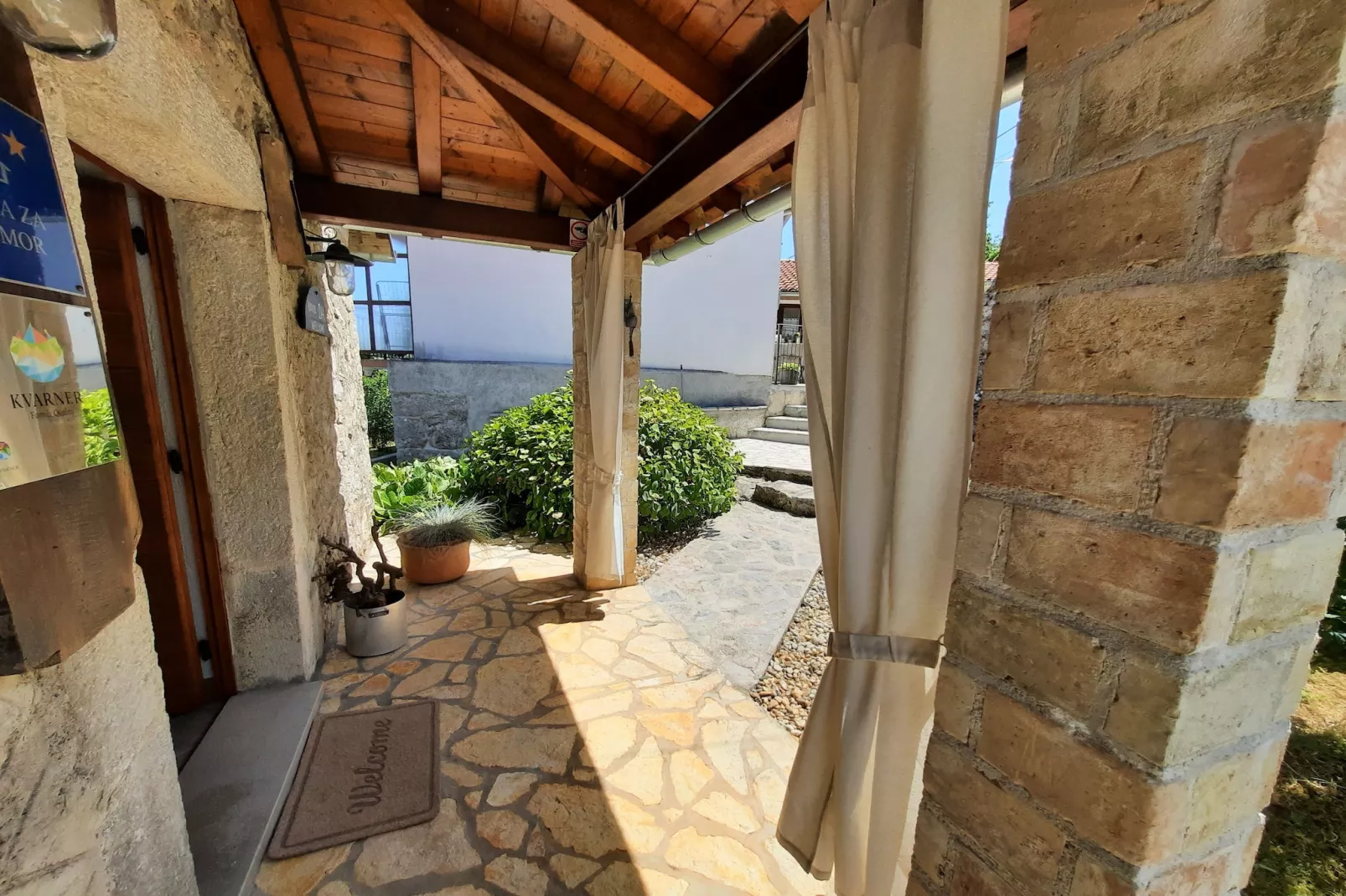 Holiday home Iva - Lovran Dobrec - ca 80 qm für 4 Pers - Buitenlucht