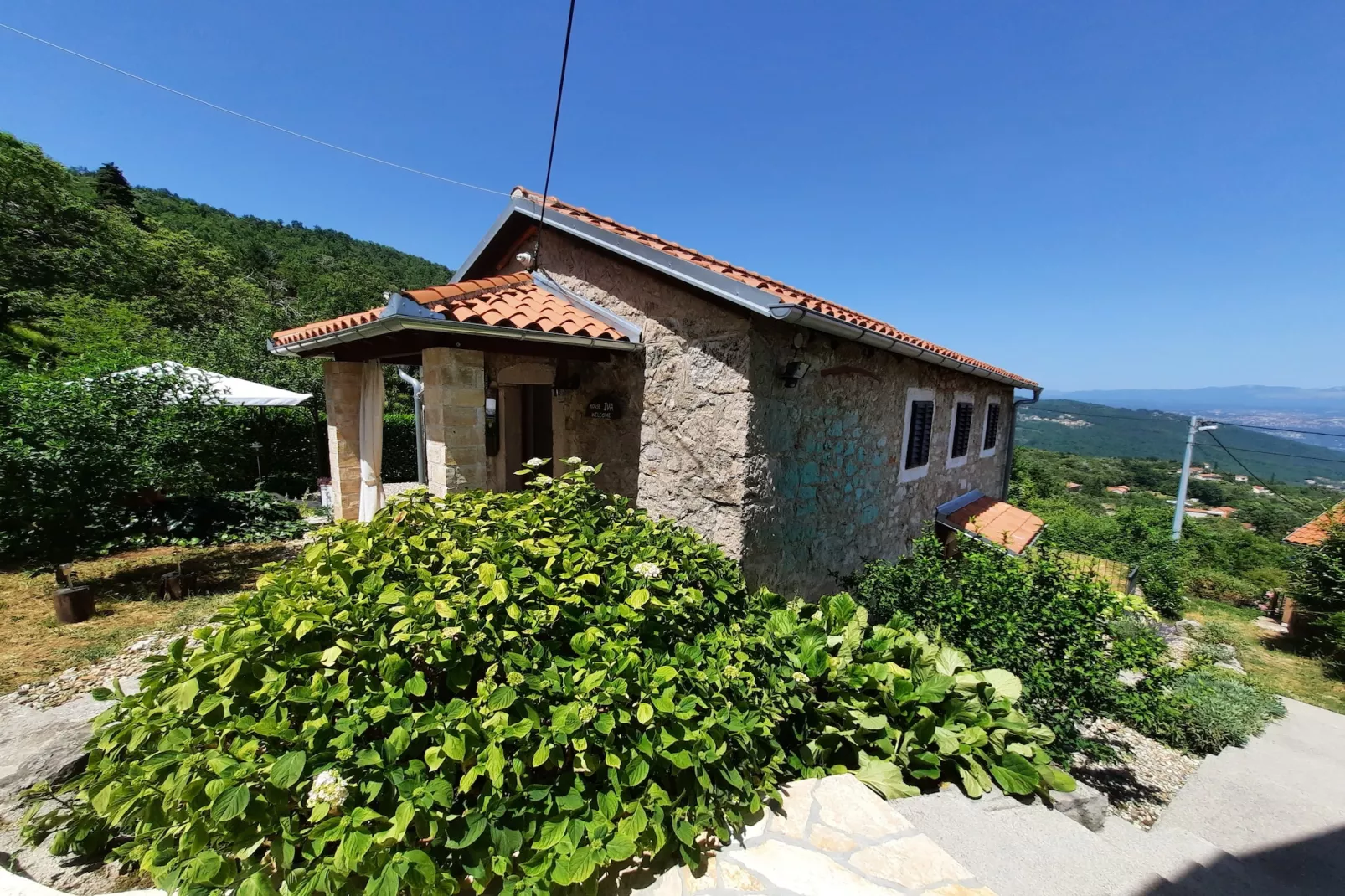 Holiday home Iva - Lovran Dobrec - ca 80 qm für 4 Pers - Buitenlucht