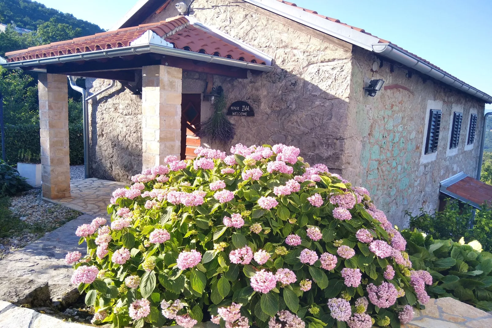 Holiday home Iva - Lovran Dobrec - ca 80 qm für 4 Pers - Buitenlucht