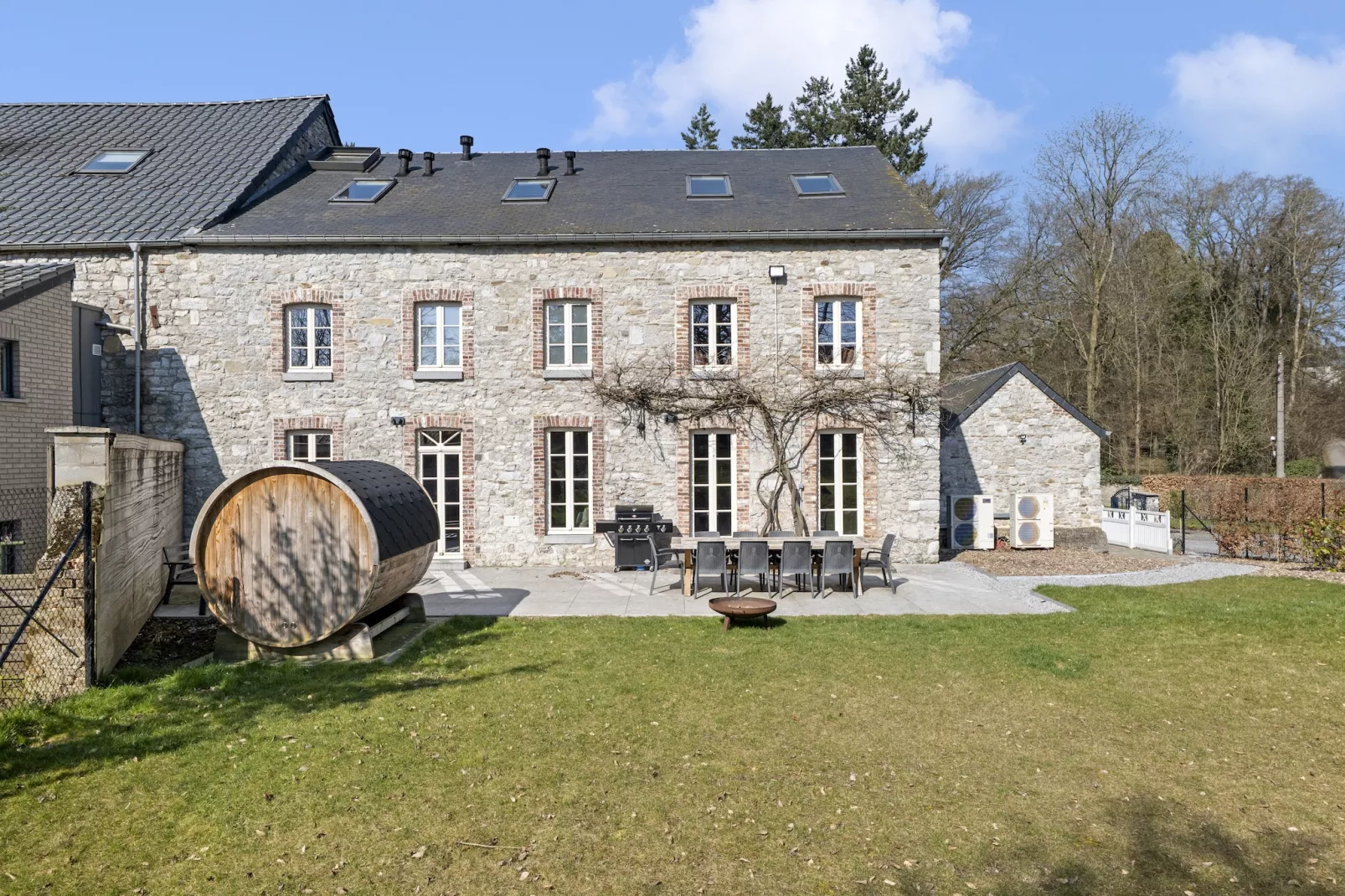 Villa Aywaille - Buitenkant zomer