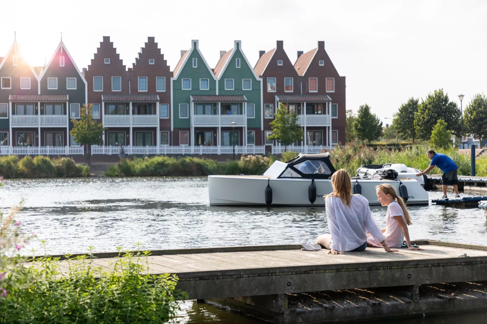 Marinapark Volendam 3-Gebieden zomer 1km