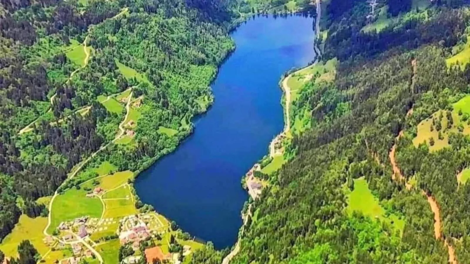 Bergchalet am See - Gebieden zomer 1km