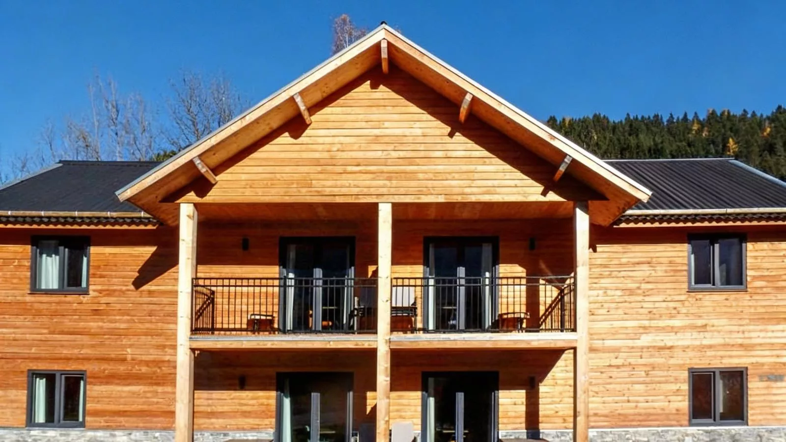 Seeblick am Afritzer See - Buitenkant zomer