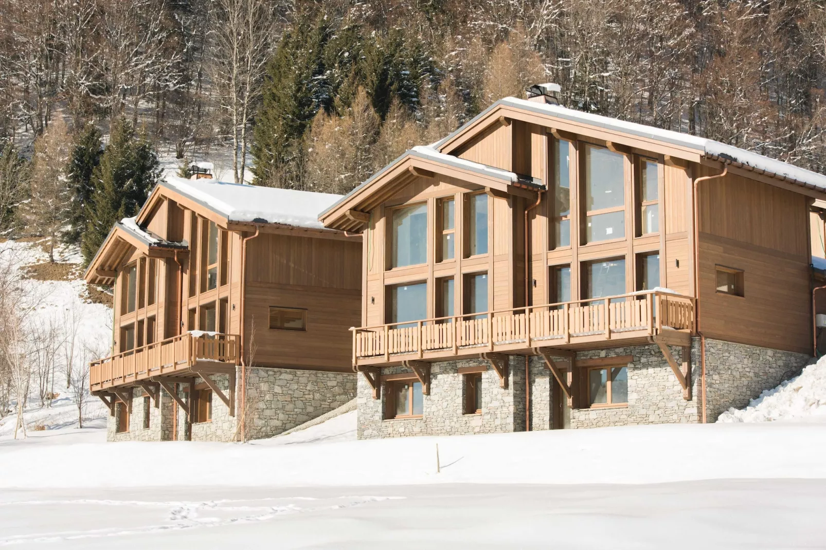 Les Portes de Megève 2 - Exterieur winter