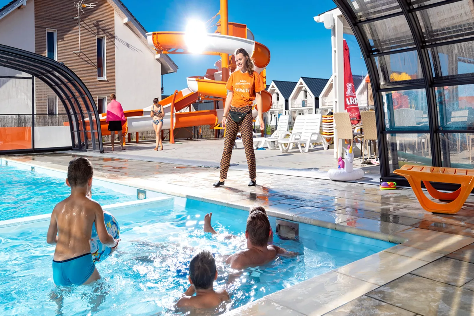 Domki PREMIUM Sarbinowo - Zwembad