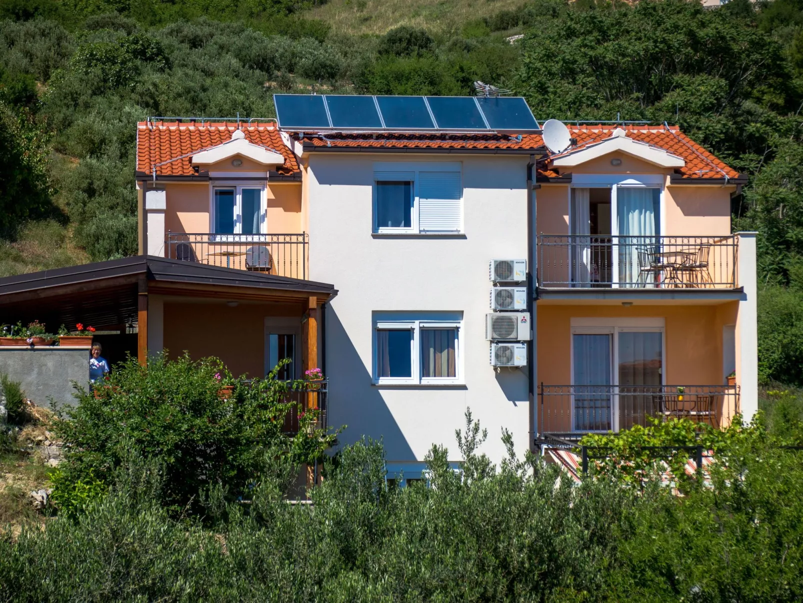 Ferienzimmer im zweiten Stock für zwei Personen