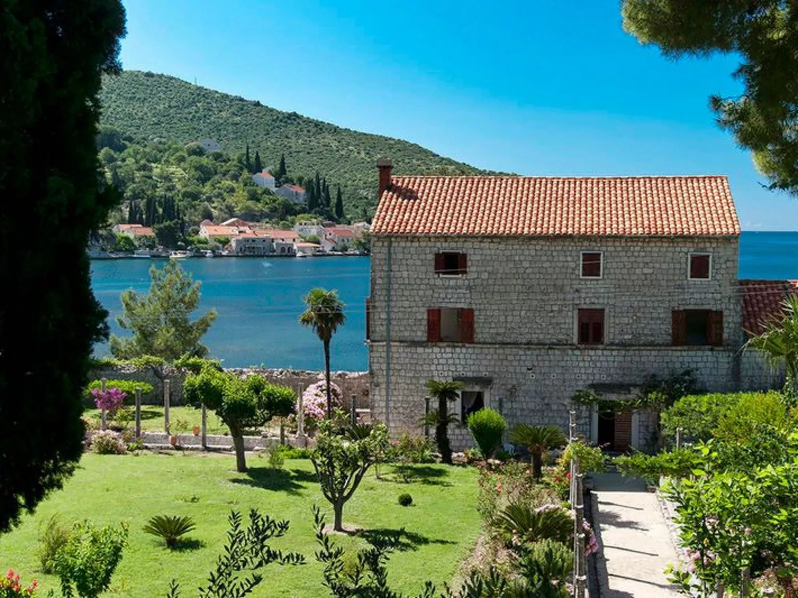 Privatzimmer im Schloss Seefront Zamagna, Mali Zaton NO. 8