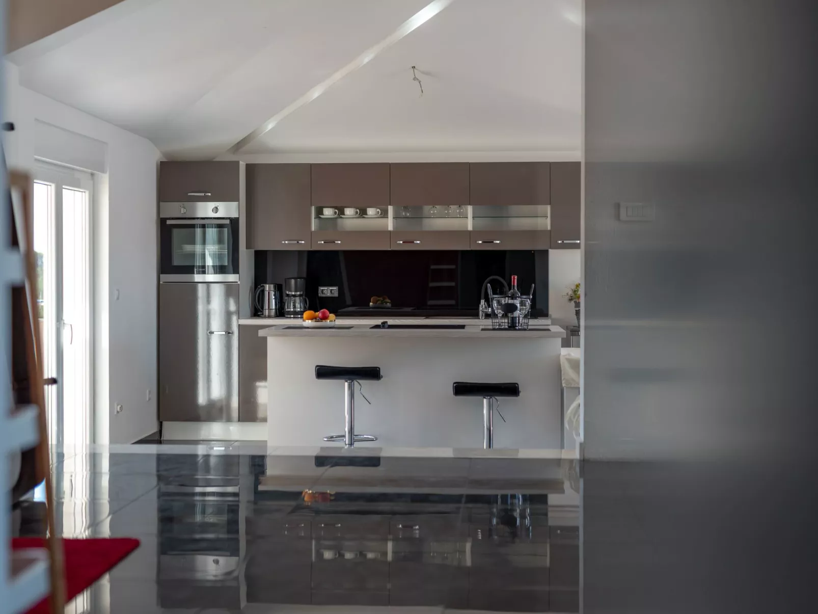 Moderne Ferienwohnung mit Gartennutzung, einem g