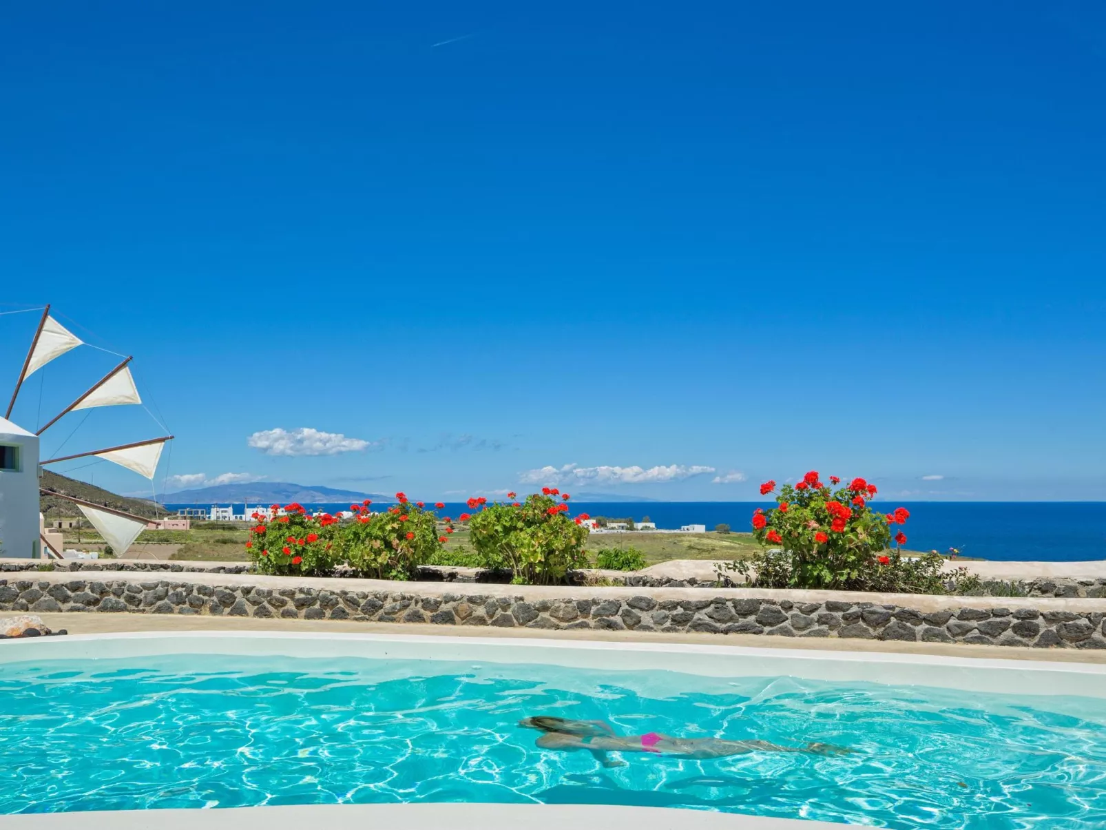 Mit Privatpool für 5 Personen ca. 85 m&sup2; in Santorini, Ägäis (Santorin)