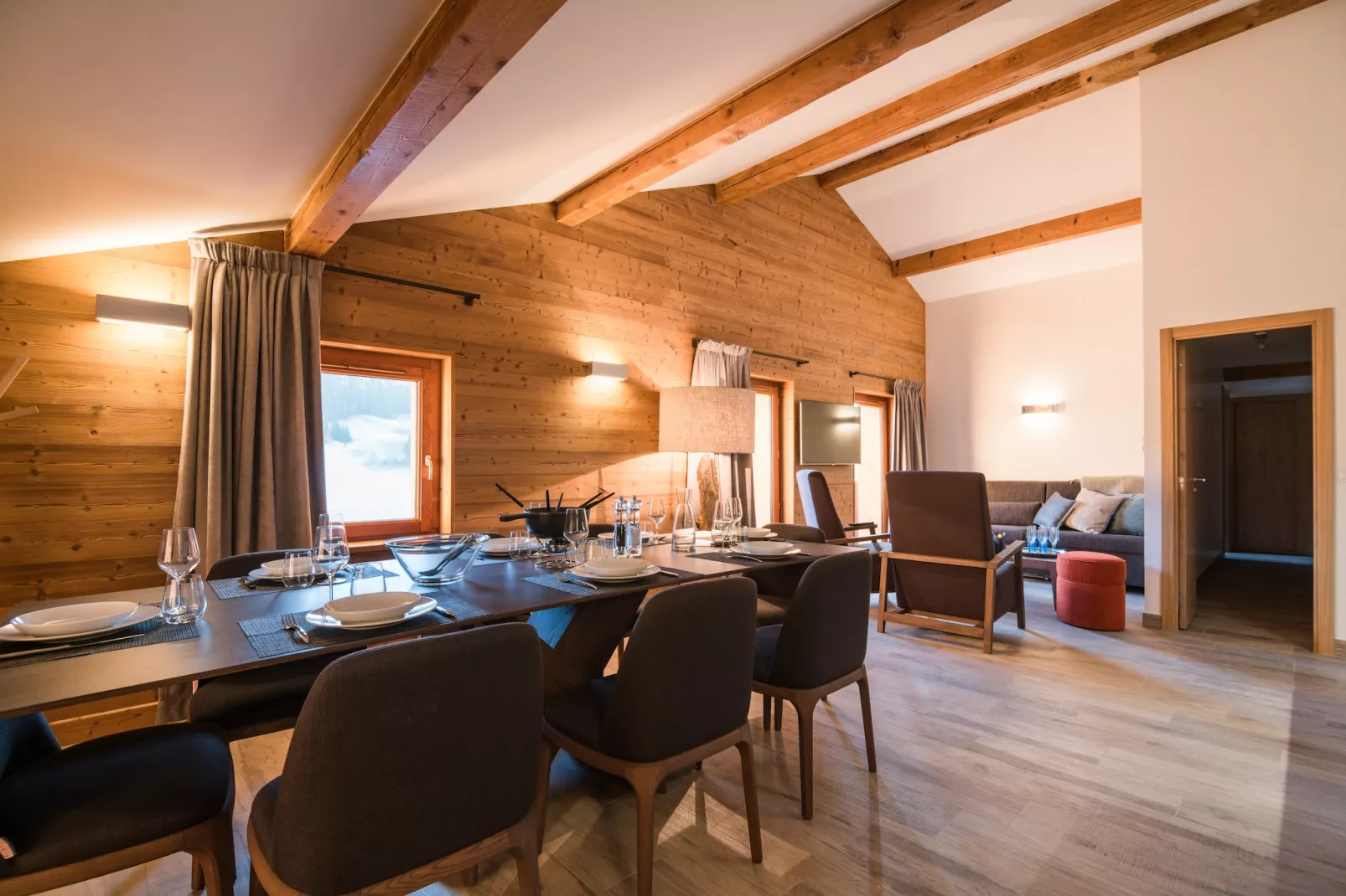 Les Portes de Megève 3 - Eetkamer