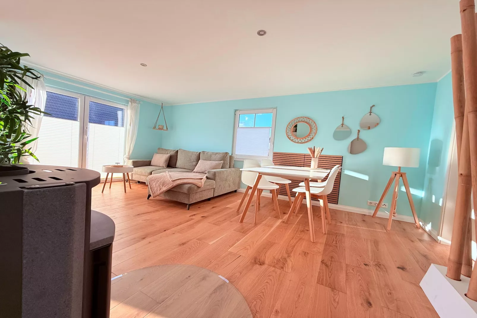 Ferienhaus Sanibel - Woonkamer